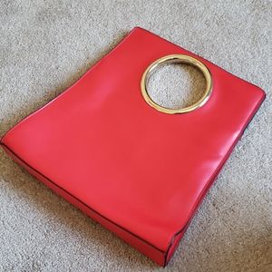 Apple red purse from target